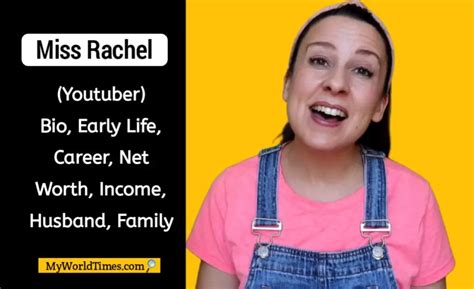 net worth of ms rachel|miss rachel credentials.